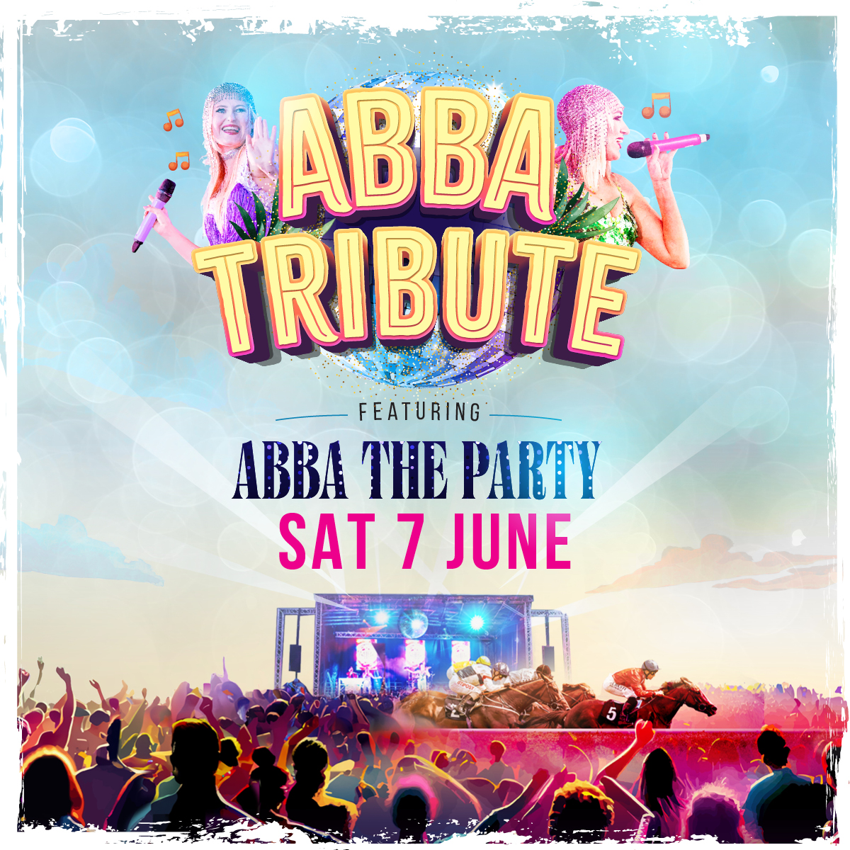 Doncaster Racecourse - Abba Tribute